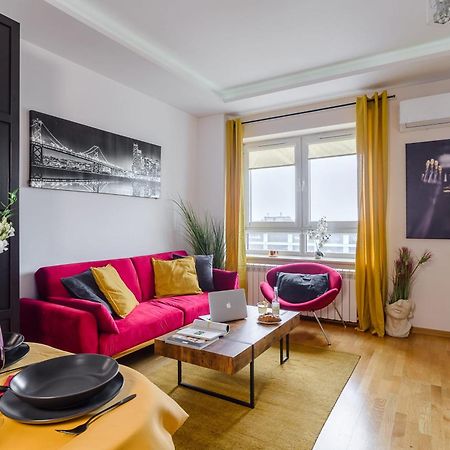 Lumina Apart With Balcony Platinum Tower Varsovia Exterior foto