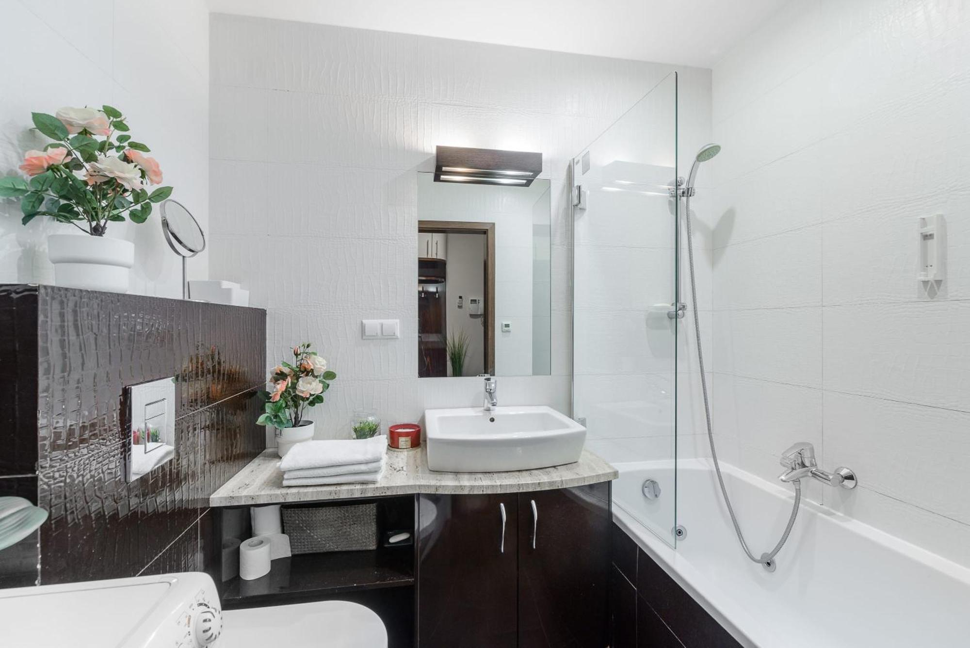 Lumina Apart With Balcony Platinum Tower Varsovia Exterior foto